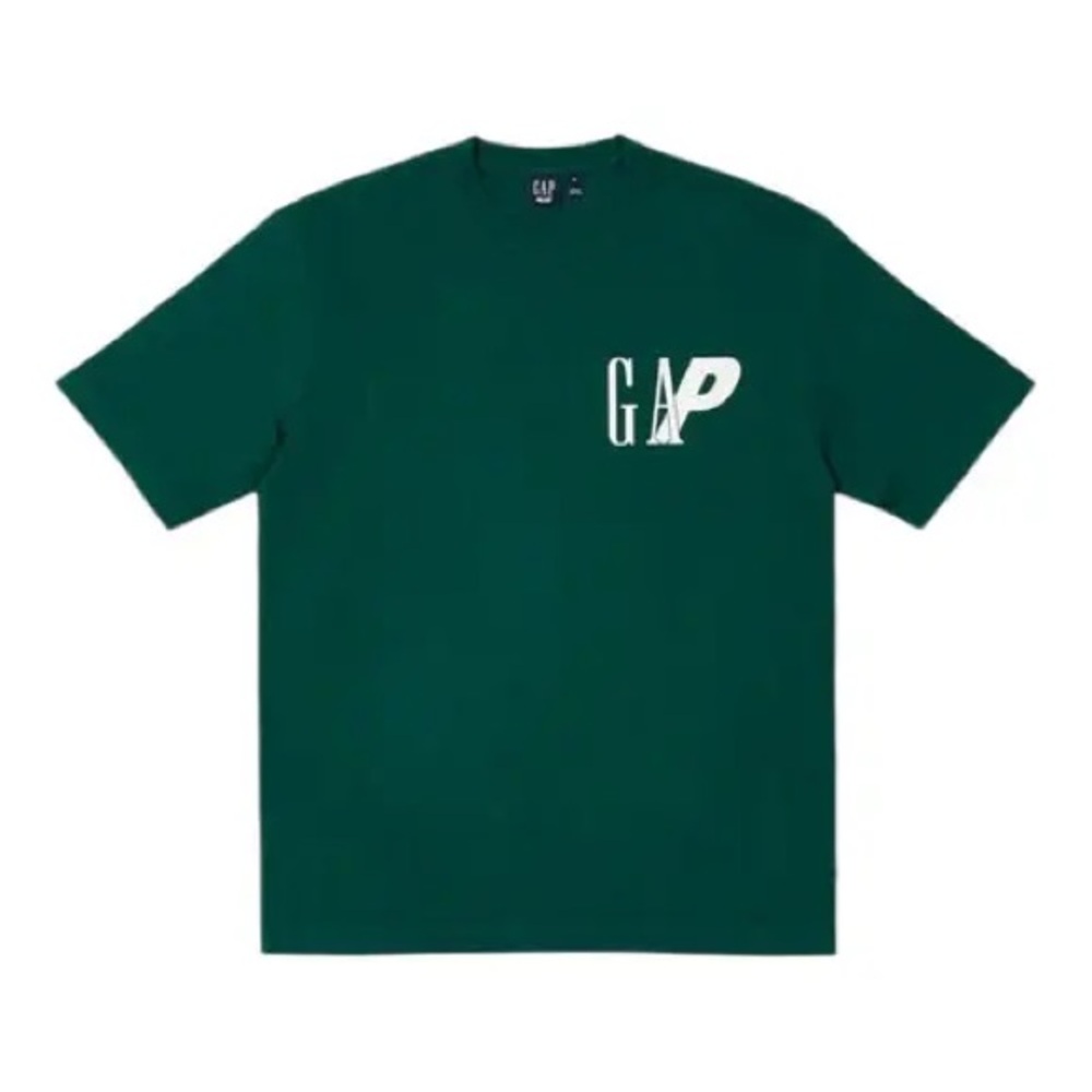 NWT Men’s Medium Palace X Gap Short Sleeve Tee in Rain Forest Green